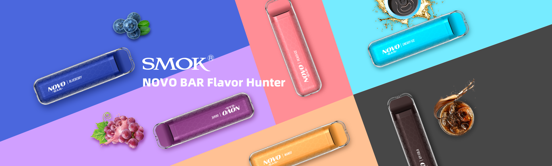 NOVO BAR product trial banner